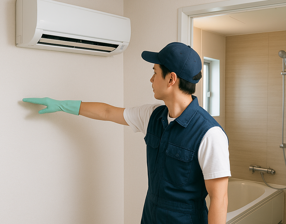 ハウスクリーニング 作業前の準備