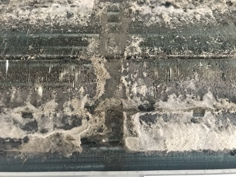 昭和区八事 エアコンクリーニング Before