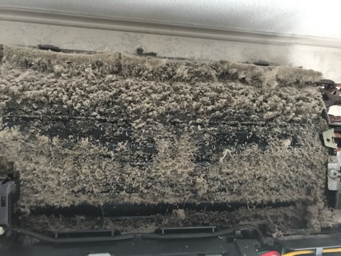 名古屋市北区 大曽根 業務用エアコン Before