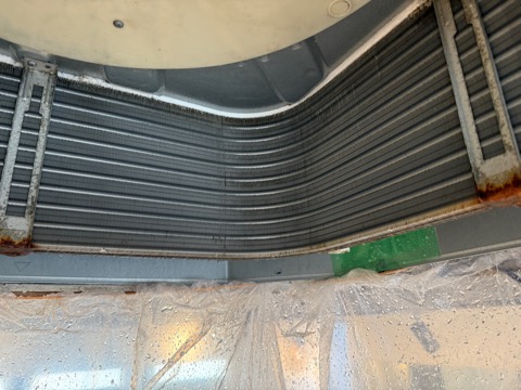 名古屋市緑区 有松 店舗エアコン　業務用エアコンクリーニング After