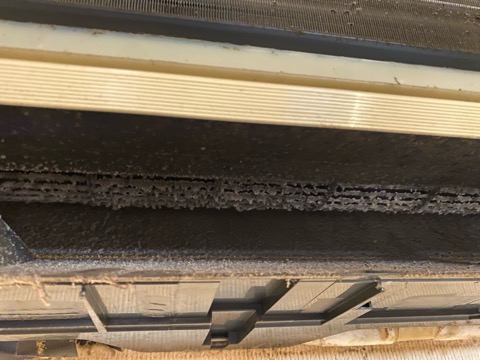 名古屋市天白区 平針 エアコンクリーニング　 Before