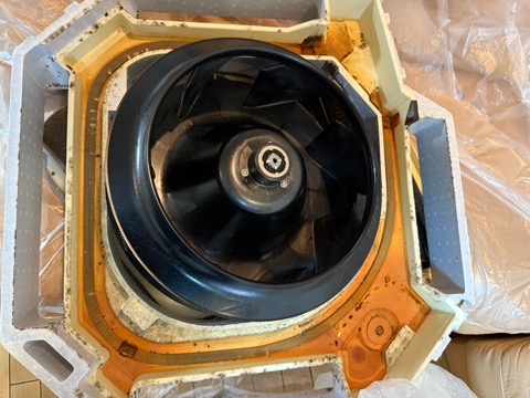 名古屋市西区 庄内通 業務用エアコンクリーニングBefore